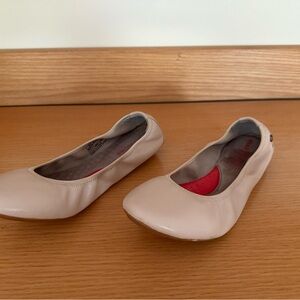 Women's Beige Ballet Flats